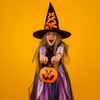 Halloween-Eimer Kürbis-Bonbonbehälter